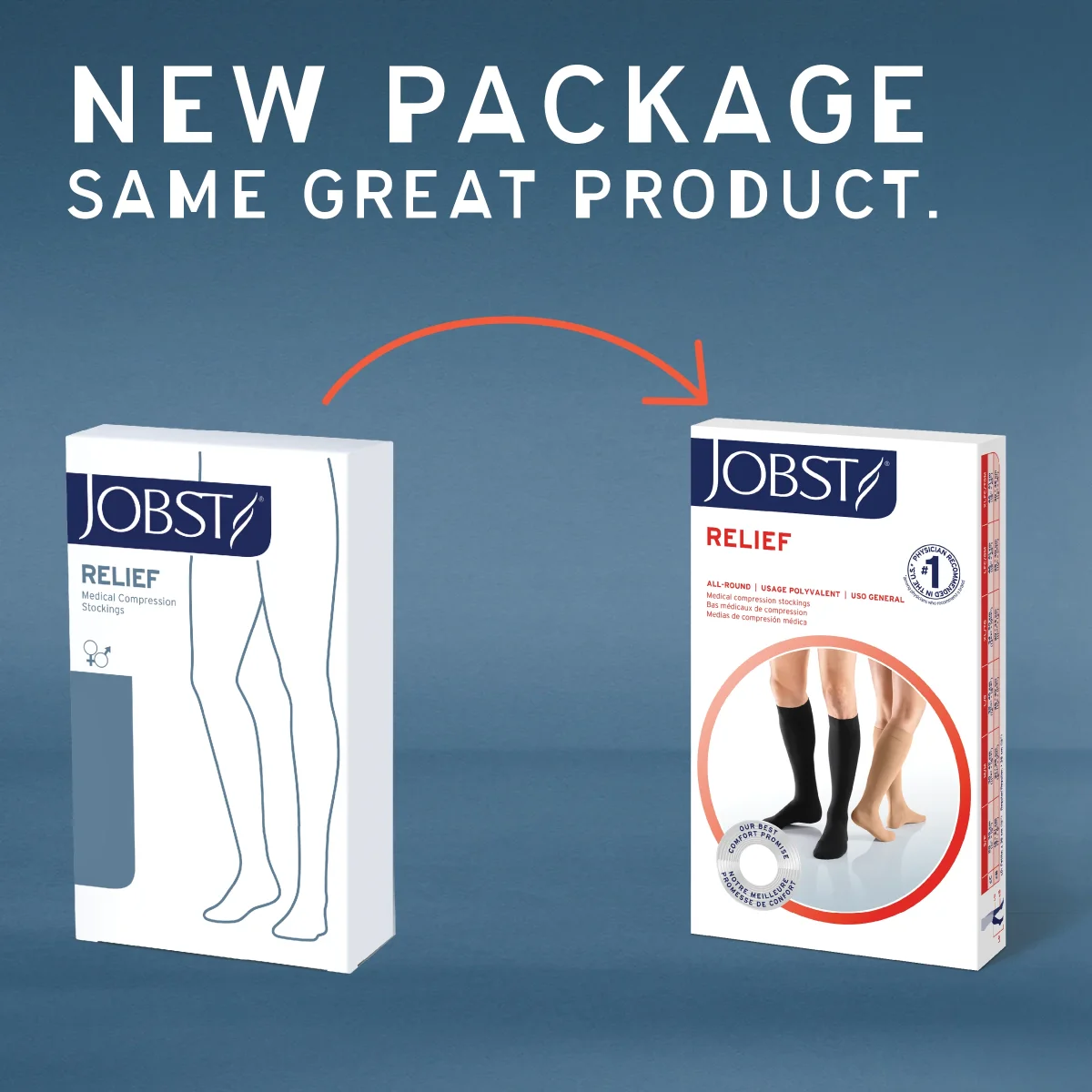 JOBST® Relief Knee High 30-40 mmHg - Image 5