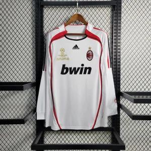 AC Milan Alternativa 06/07 Final Champions League - Manga Comprida