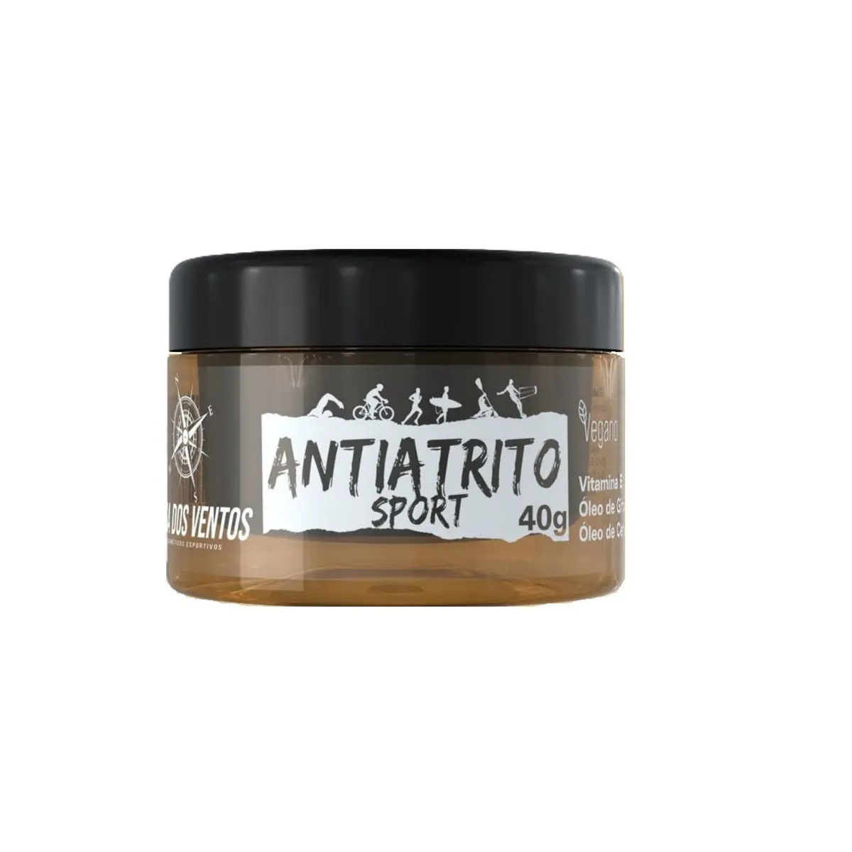 Antiatrito Sport Rosa dos Ventos Antiassaduras – 40g - Image 2
