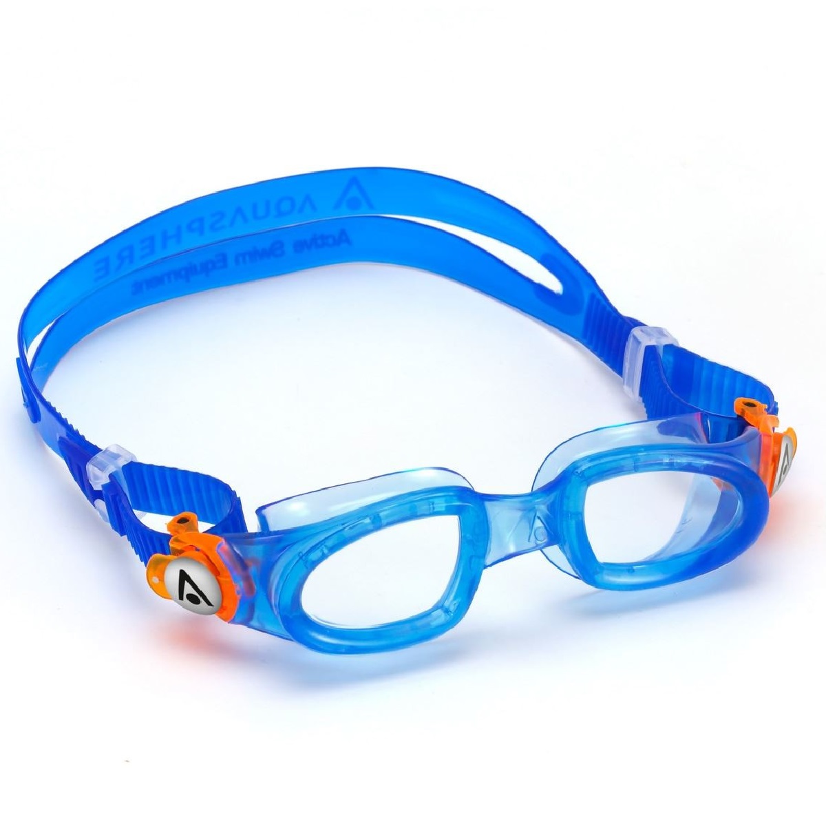Óculos de Natação Infantil Aqua Sphere Moby Kids Lente Transparente - Image 7