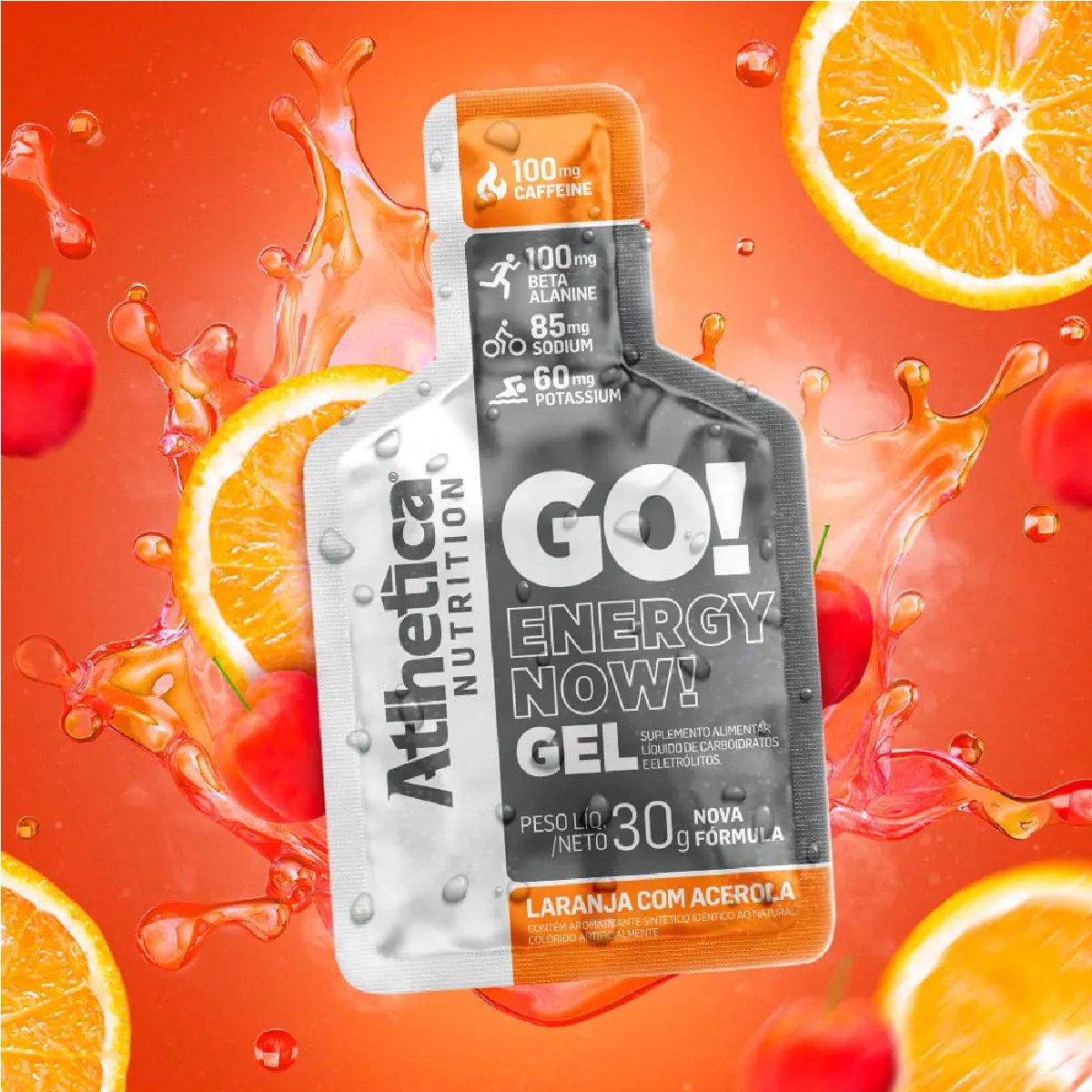 Gel Go! Energy Now Atlhetica Nutrition 10 Sachês – 30g - Image 7