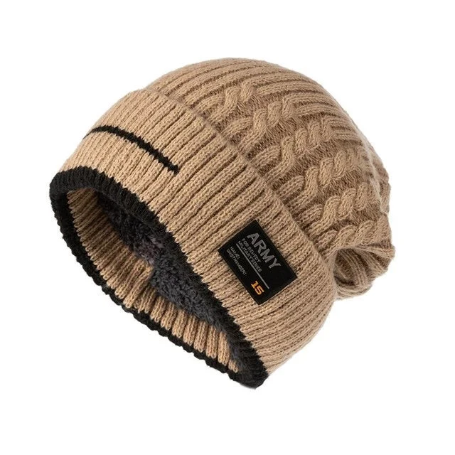 Gorro de Tricô Forrado Unissex para Inverno - Image 6