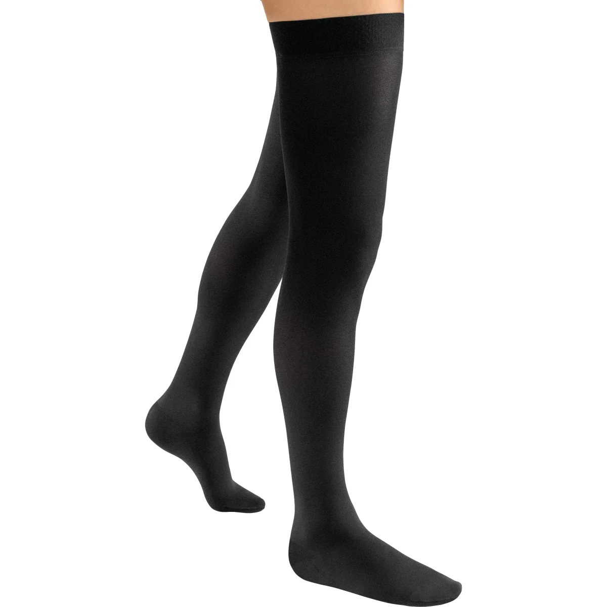 JOBST® ACTIVA Opaque Thigh High 15-20 mmHg w/ Silicone Dot Band - Image 4