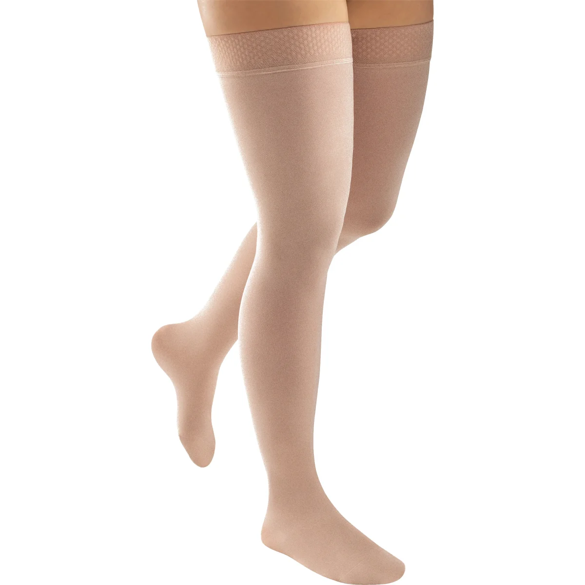 JOBST® ACTIVA Opaque Thigh High 15-20 mmHg w/ Silicone Dot Band