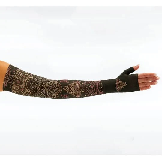 Juzo Soft Seamless Gauntlet, Black Fanfare - Image 2