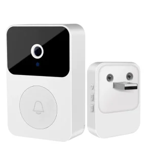 Campainha com Câmera Wi-Fi HD – Vídeo Porteiro Sem Fio Smart Home Recarregável