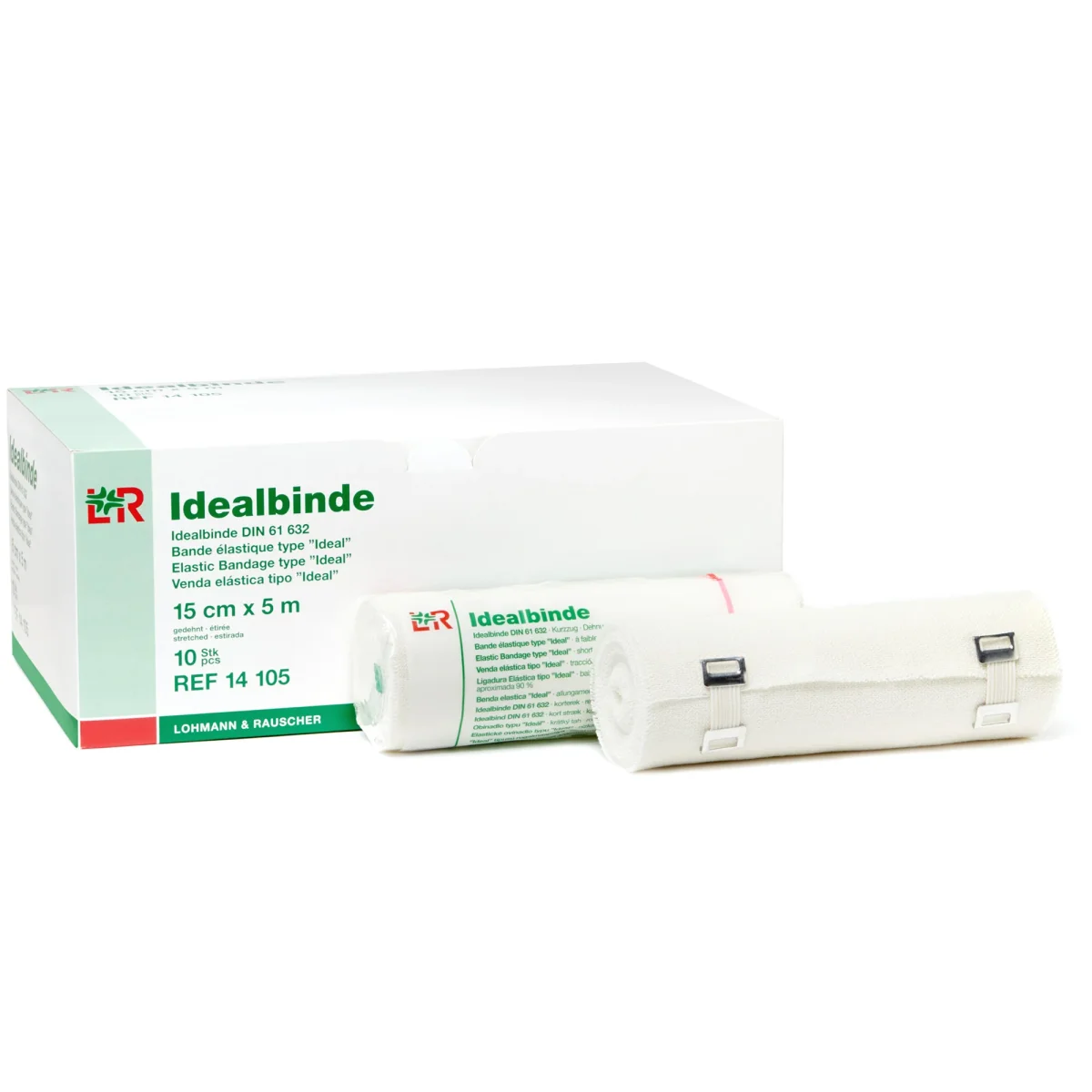 L&R Idealbinde Short Stretch Bandages - Image 2