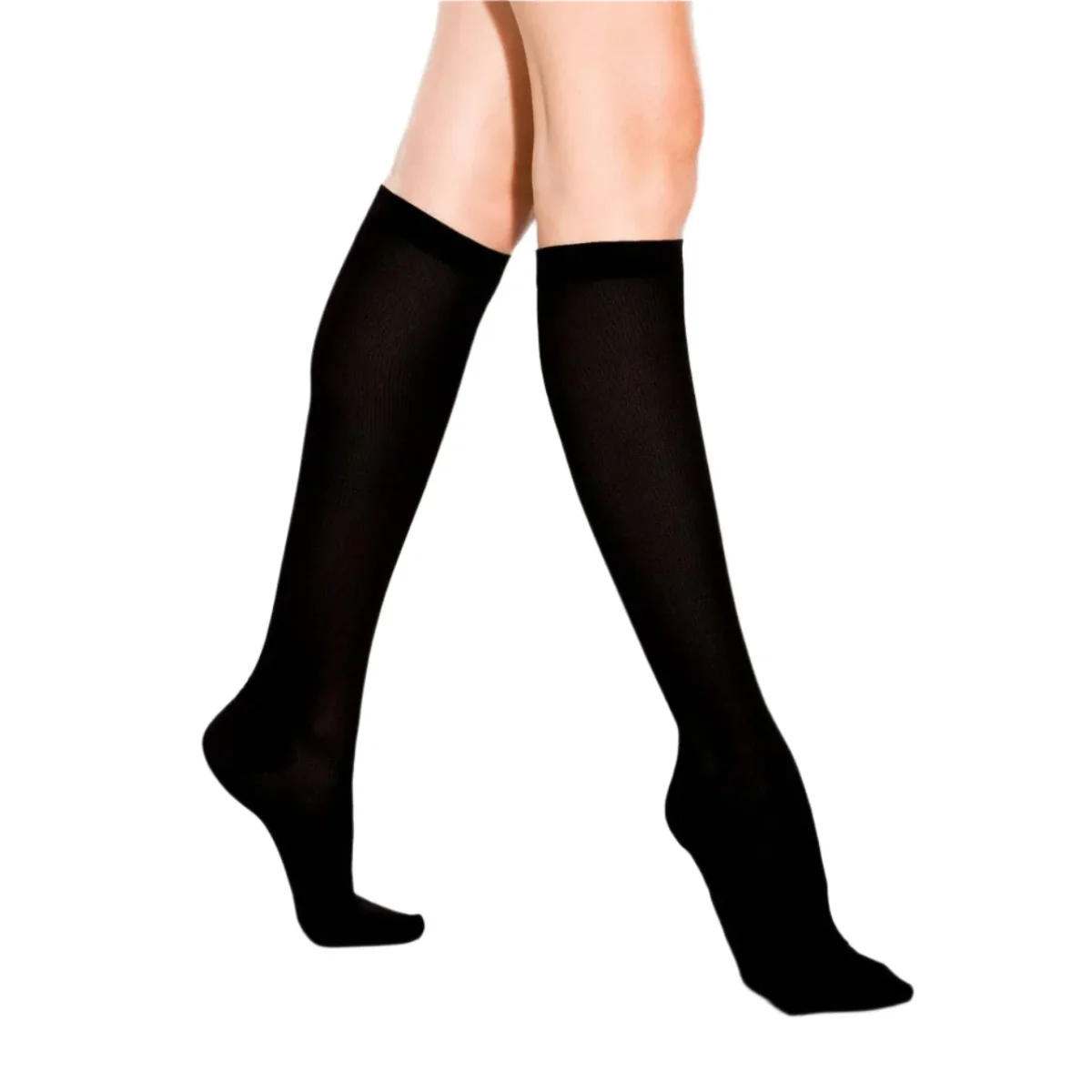 TherafirmLight® Women's Knee High 10-15 mmHg, Ribbed - Image 2