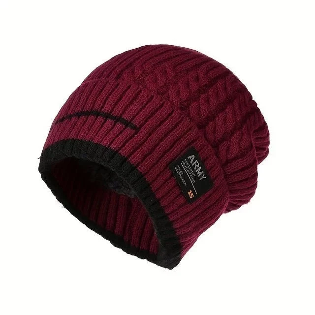 Gorro de Tricô Forrado Unissex para Inverno - Image 2