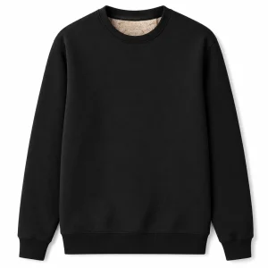 Blusa Térmica Masculina Manga Comprida - Revestimento Felpado, Primeira Camada Aquecida e Visual Coreano para Estação Gelada