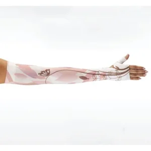 Juzo Soft Seamless Gauntlet, Butterfly Garden Pink