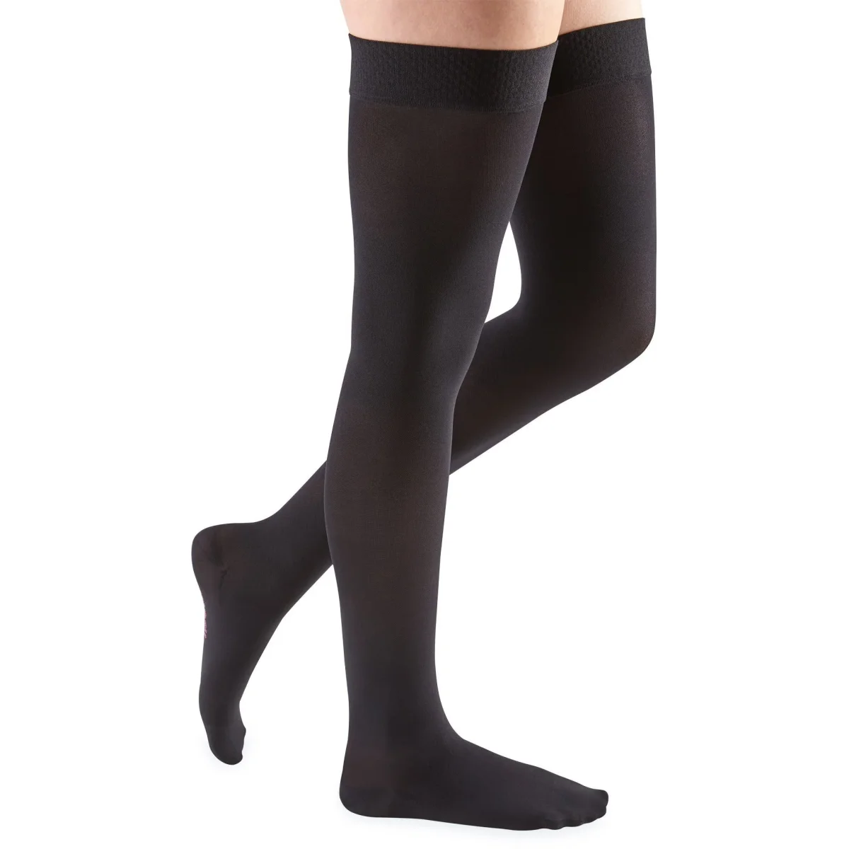 Mediven Comfort Thigh High 30-40 mmHg w/ Beaded Silicone Top Band - Image 3