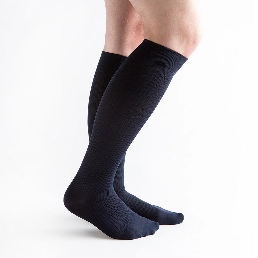 VenActive Men's Classic Rib 20-30 mmHg Compression Sock - Image 2