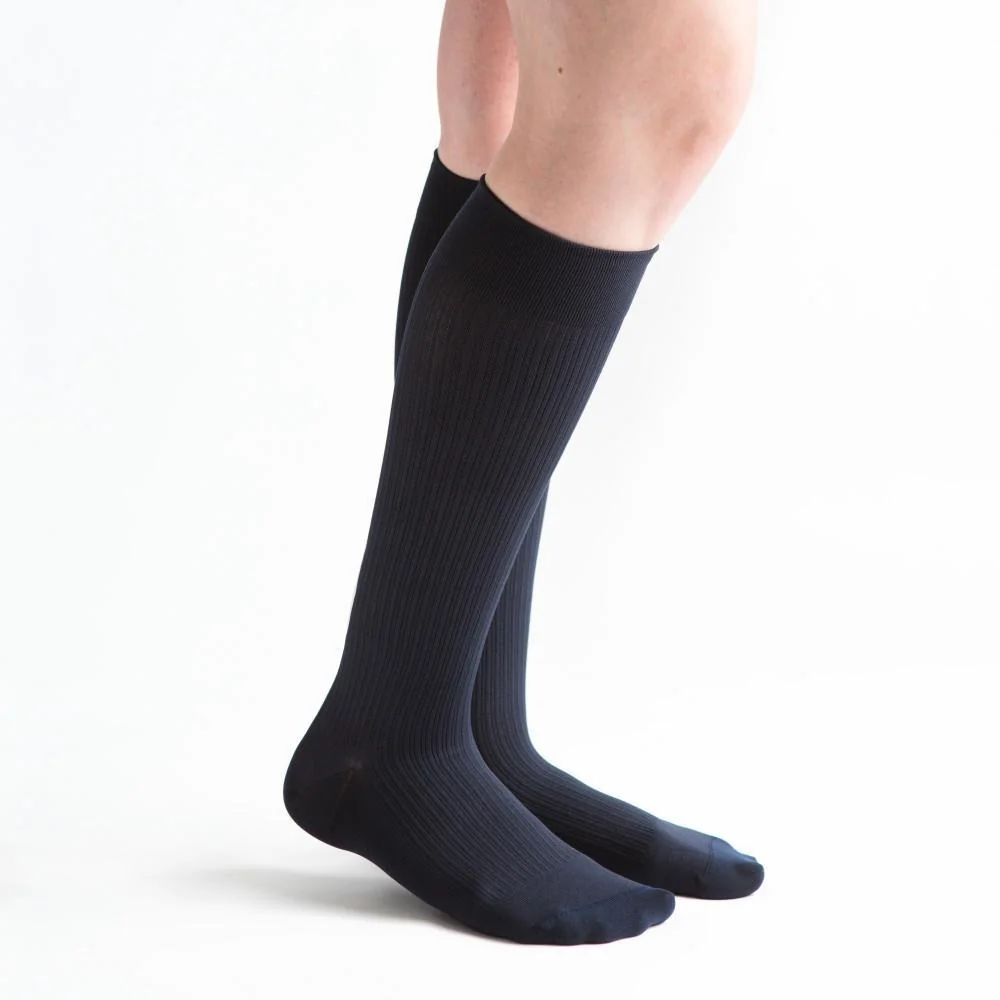 VenActive Women's Ribbed Trouser 15-20 mmHg Compression Sock - Image 3