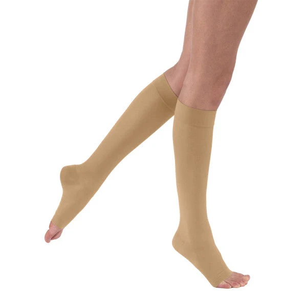 JOBST® UltraSheer Women's Knee High 20-30 mmHg, Open Toe - Image 3