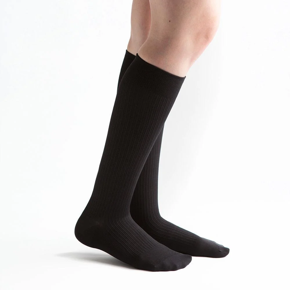 VenActive Women's Ribbed Trouser 15-20 mmHg Compression Sock - Image 4